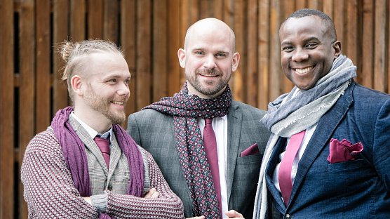 Das Tenortrio Fellas konzertiert in Nordhausen (Foto: A.Doby) Das Tenortrio Fellas konzertiert in Nordhausen (Foto: A.Doby)