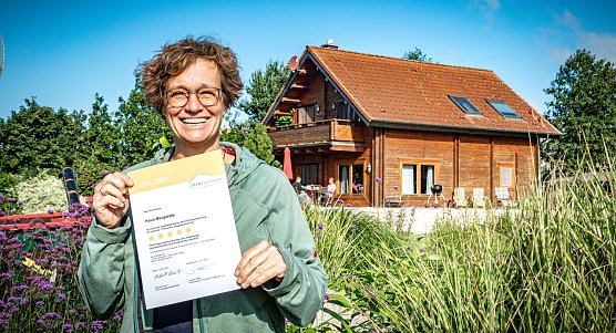 5-Sterne-Ferienhaus auf dem Windeh&auml;user Rosenhof  (Foto: Christian Schelauske)