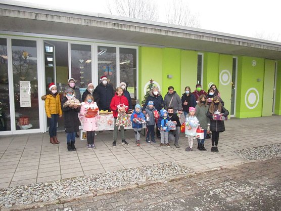 Der Weihnachtsmann zu Besuch im Freizeitzentrum (Foto: Freizeitzentrum Artern)