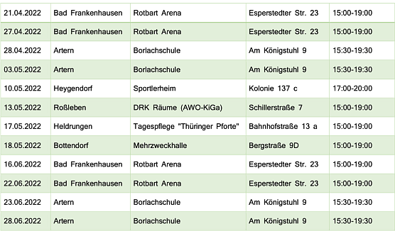 Blutspendetermone (Foto: DRK)