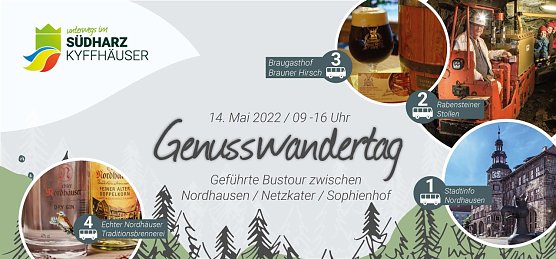 Der Tourismusverband l&auml;dt zum ersten Genusswandertag (Foto: Pressestelle Landratsamt Nordhausen)