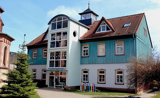 Integrative Kindertagesstätte "Arche Noah" - Haus 1 (Foto: Eva Maria Wiegand) Integrative Kindertagesstätte "Arche Noah" - Haus 1 (Foto: Eva Maria Wiegand)