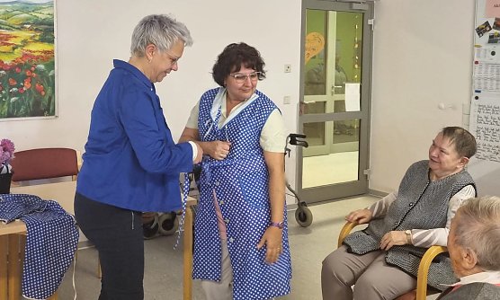 Zeitreise in vergangene Zeiten (Foto: Tagespflege Greußen) Zeitreise in vergangene Zeiten (Foto: Tagespflege Greußen)