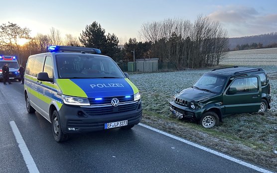 Unfall zwischen Gro&szlig;- und Klienfurra (Foto: S.Dietzel)