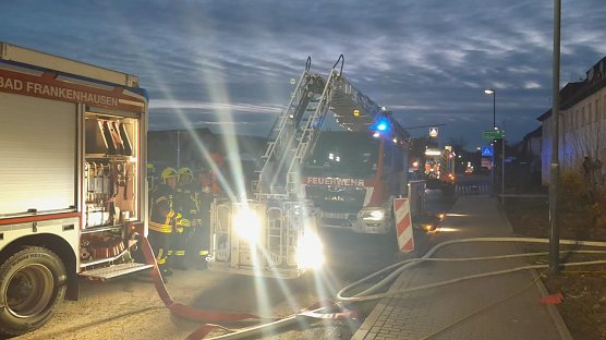 Brand in Bad Frankenhausen (Foto: S.Dietzel) Brand in Bad Frankenhausen (Foto: S.Dietzel)