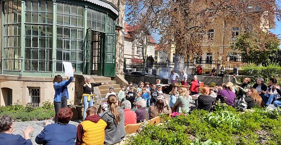 Aktion Mensch in der Lindner-Villa in Sondershausen (Foto: Dorothea Kieper) Aktion Mensch in der Lindner-Villa in Sondershausen (Foto: Dorothea Kieper)
