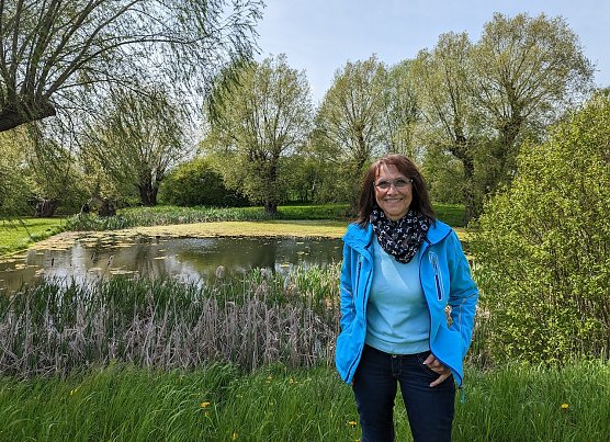 Heidrun Schimke als Ortsteilb&uuml;rgermeisterin von Schernberg (Foto: Janine Skara)
