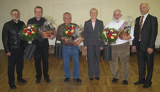 Blutspender geehrt (Foto: DRK)