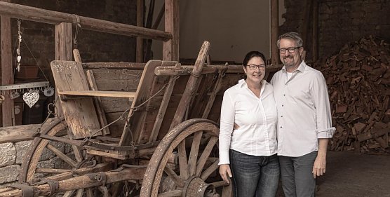 Das Ehepaar Heike und Volker Hofmann-Lauer (Foto: Andreas Liesegang)