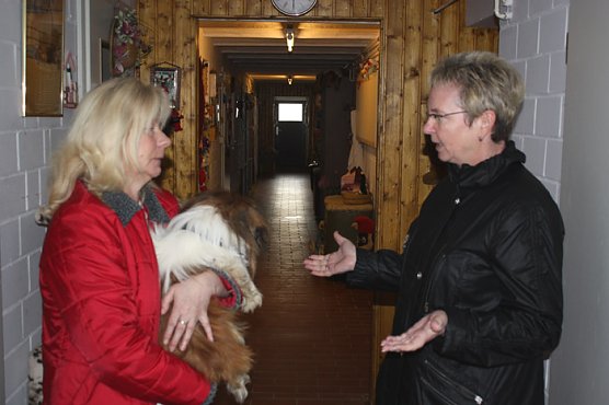 Im Tierheim Gehofen (Foto: Die Linke)