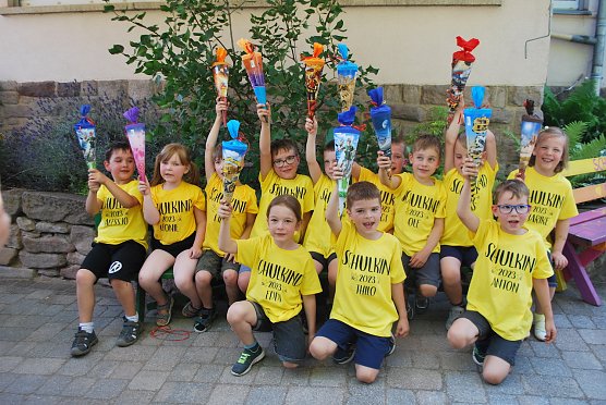 Das sind die zukünftigen Schulkinder (Foto: Katrin Milde) Das sind die zukünftigen Schulkinder (Foto: Katrin Milde)