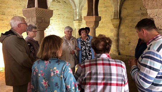 Mitglieder des Verbands in der Galliger Krypta (Foto: M.Rasch) Mitglieder des Verbands in der Galliger Krypta (Foto: M.Rasch)