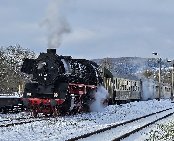 Winterdampf im Advent - Momentaufnahme  (Foto: Dirk Schwarze aus Werther)