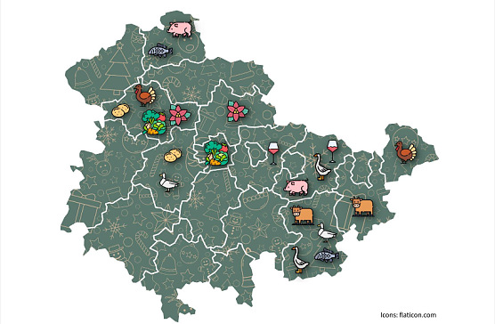 Wo das Essen zu Weihnachten herkommt (Foto: TLS) Wo das Essen zu Weihnachten herkommt (Foto: TLS)