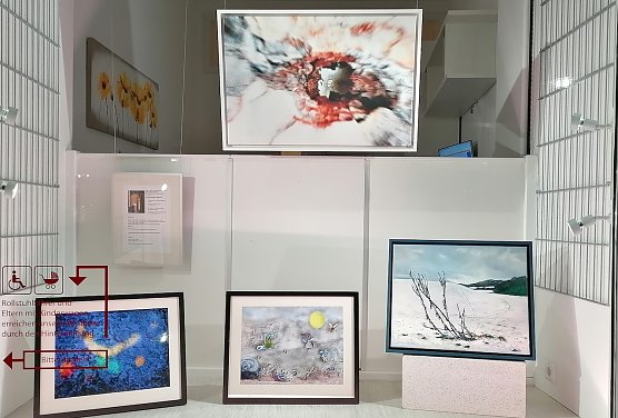 Bilder von Angela-Katrin B&ouml;hme zur 1. Bad Frankenh&auml;user Kunstmeile im Januar 2023 (Foto: Angela B&ouml;hme)