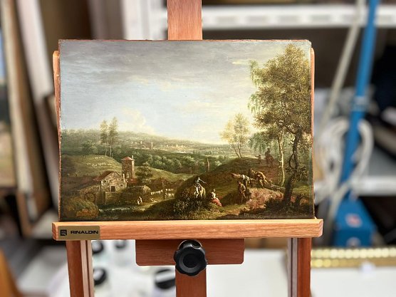 Zwei neue Werke wurden für das Museum angekauft (Foto: Claudia Langhammer) Zwei neue Werke wurden für das Museum angekauft (Foto: Claudia Langhammer)