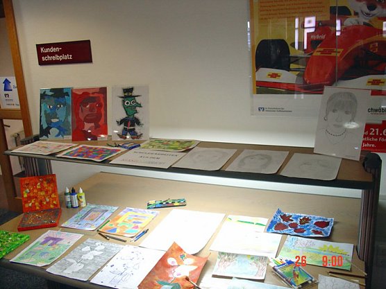 Kunstausstellung Regelschule Ebeleben (Foto: Gunter Fricke)