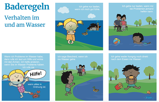 Sicher am Wasser - neue Regeln für die Freibadsaison (Foto: DRK Thüringen) Sicher am Wasser - neue Regeln für die Freibadsaison (Foto: DRK Thüringen)