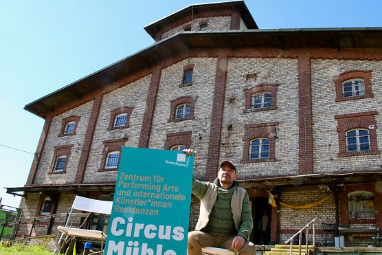 Hoppe ist von Haus aus "Equilibrist", also jemand der sich auf Kunstst&uuml;cke spezialisiert, die vor allem Gleichgewicht erfordern (Foto: agl)