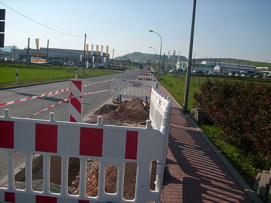 Buddelei in der Schachtstra&szlig;e (Foto: Karl-Heinz Herrmann)