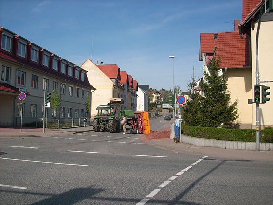 Lutherstraße dicht (Foto: Karl-Heinz Herrmann) Lutherstraße dicht (Foto: Karl-Heinz Herrmann)