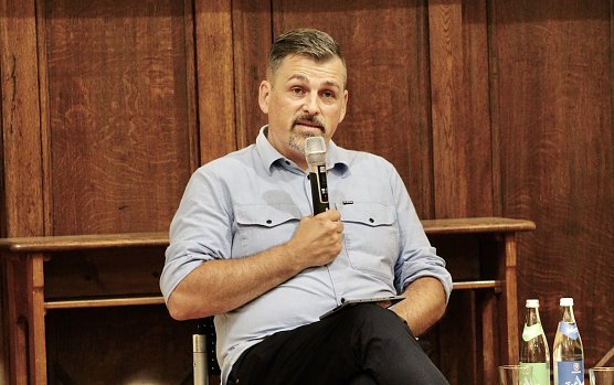 Direktkandidat der AfD Jens Cotta (Foto: Eva Maria Wiegand)