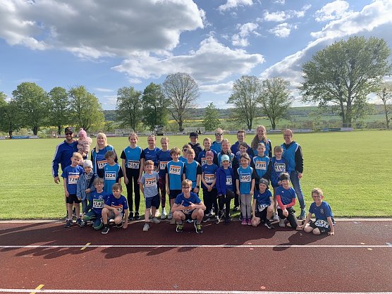 Vorbereitungen zum 40. Bahnlauf an der Wipper (Foto: Nico Bachmann)