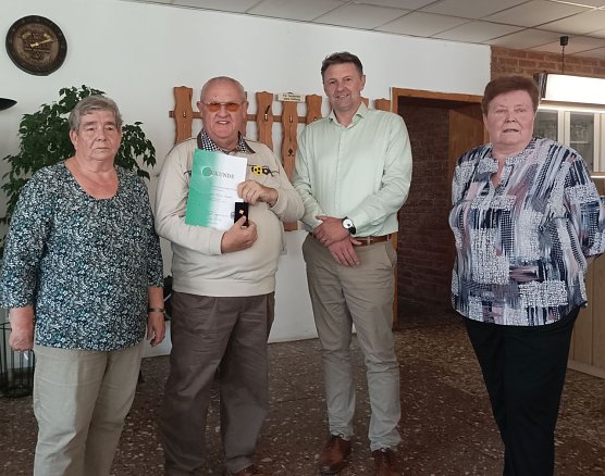 Auszeichnung f&uuml;r ehrenamtliches Engagement (Foto: Thomas Leipold)