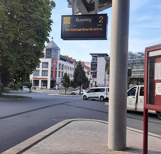 Bushaltestelle  (Foto: Dorothea Kieper)