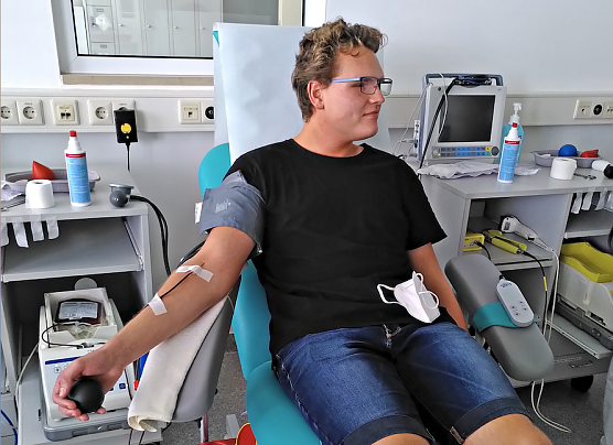 Blutspende am Südharzklinikum (Foto: nnz-Archiv) Blutspende am Südharzklinikum (Foto: nnz-Archiv)