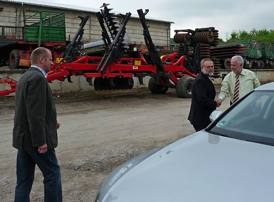 Im Agrarunternehmen Oldisleben (Foto: Karl-Heinz Herrmann) Im Agrarunternehmen Oldisleben (Foto: Karl-Heinz Herrmann)