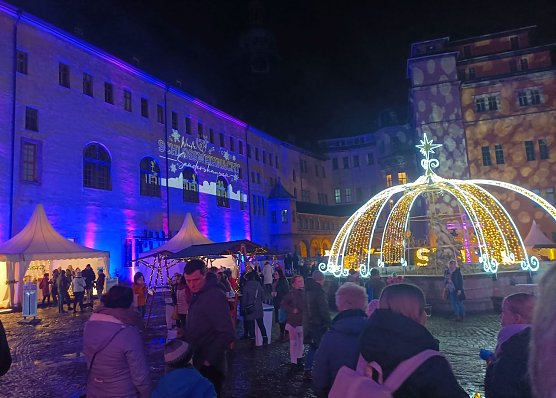 Weiße Schlossweihnacht in Sondershausen (Foto: Thomas Leipold) Weiße Schlossweihnacht in Sondershausen (Foto: Thomas Leipold)
