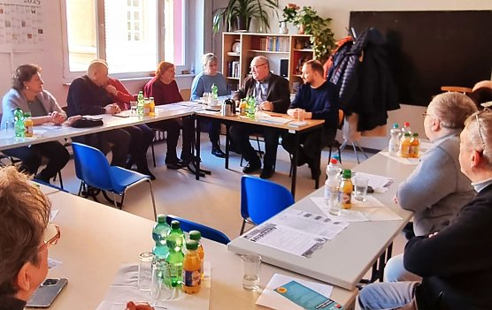 Treffen der  Union der Vertriebenen, Aussiedler und deutschen Minderheiten mit Th&uuml;ringer Landsmannschaft der Deutschen aus Russland  (Foto: Egon Primas)