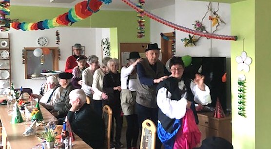 Faschingsfeier im Betreuten Wohnen im Borntal (Foto: Ivonne Kraft) Faschingsfeier im Betreuten Wohnen im Borntal (Foto: Ivonne Kraft)