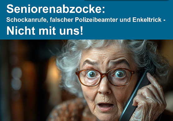 Seniorenabzocke? - Nicht mit uns (Foto: LPI) Seniorenabzocke? - Nicht mit uns (Foto: LPI)