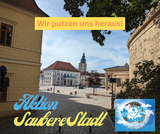 Aktion Saubere Stadt (Foto: Stadt Sondershausen)