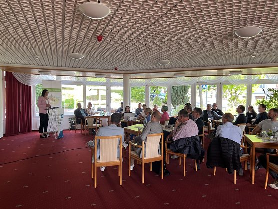 Unternehmerfr&uuml;hst&uuml;ck in Sondershausen (Foto: LRA Kyffh&auml;userkreis / Celine Appenrodt)