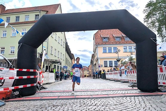 Gewinner 1,5 Kilometerlauf wurde Benjamin Hovanec  (Foto: Janine Skara)