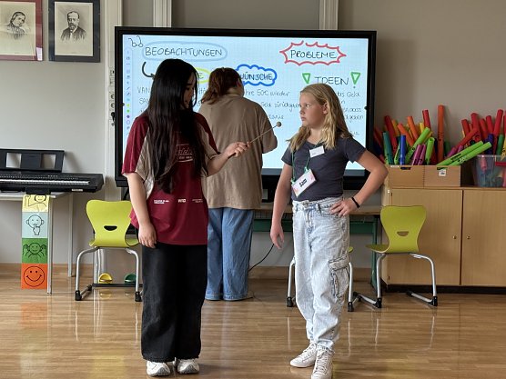 People&acute;s Theater besucht Schule im Kyffh&auml;userkreis  (Foto: Josephine Matuszewski)