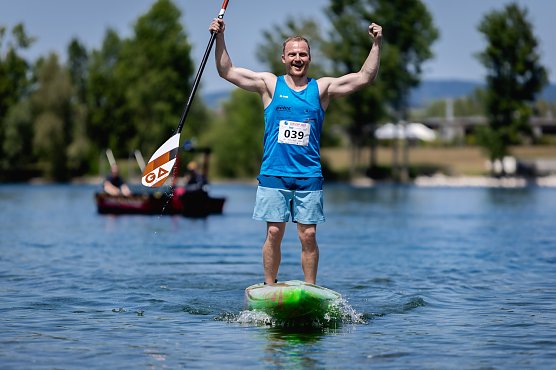 Champion Christoph Keil ist auch Vereinsvorsitzender der SUP Piraten (Foto: S.Ritscher) Champion Christoph Keil ist auch Vereinsvorsitzender der SUP Piraten (Foto: S.Ritscher)