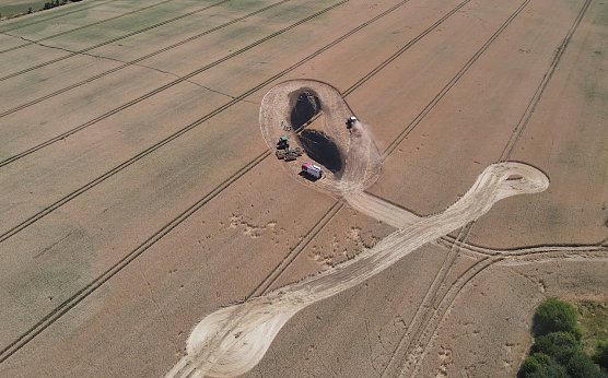 Feldbrand bei Gro&szlig;furra (Foto: S.Dietzel)