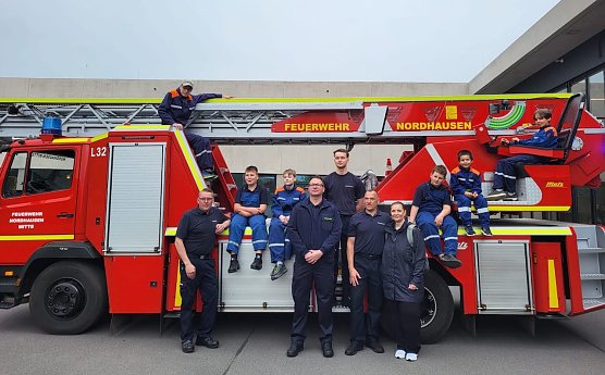 Jugenfeuerwehr Gro&szlig;berndten (Foto: Thomas Apel)