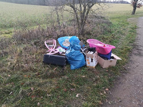 Der M&uuml;ll muss weg - der Kyffh&auml;userkreis macht auch in diesem Jahr wieder beim "Cleanup-Day" mit (Foto: Pressestelle Landratsamt)