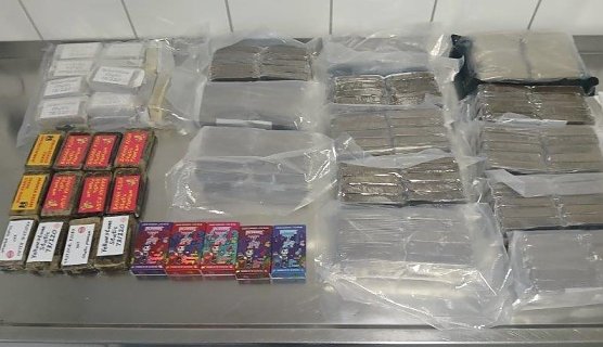 Haschischfund gestern auf der Autobahn (Foto: Autobahnpolizei)