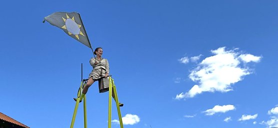 Picknick und Performance - die CircusM&uuml;hle Kelbra lud am Wochenende zum gem&uuml;tlichen Beisammensein (Foto: sha)