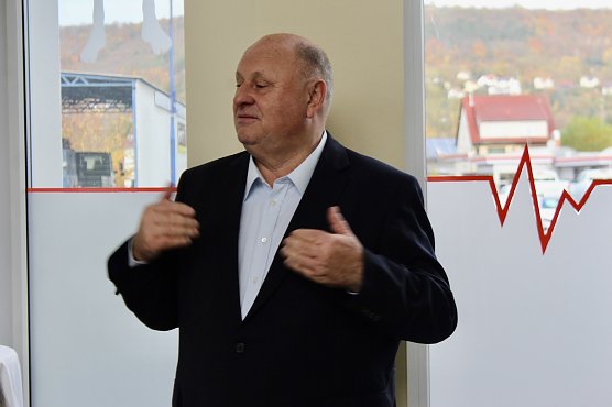 Neuer Standort f&uuml;r Kardiologie in Sondershausen er&ouml;ffnet. Bauherr Helmut Peter  (Foto: Eva Maria Wiegand)