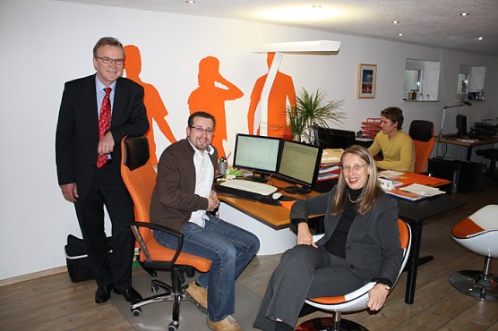 Zu Besuch bei Mitgliedern (Foto: SGW)