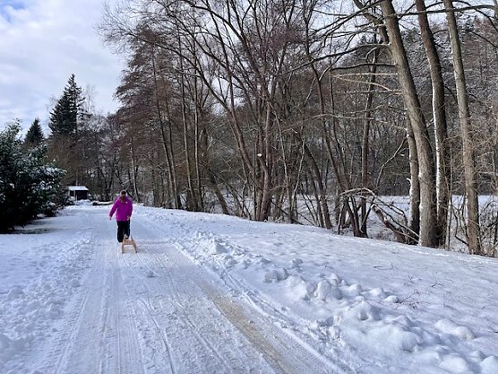 Es bleibt auch die n&auml;chsten Tage kalt und winterlich. (Foto: ssc)