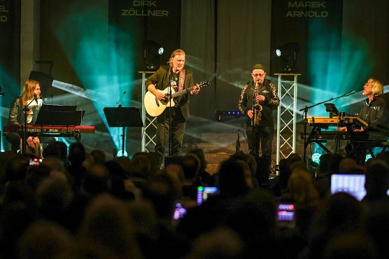 Marek Arnold, Manuel Schmid, Dirk Zöllner, André Gensicke (Foto: Johanna Bergmann) Marek Arnold, Manuel Schmid, Dirk Zöllner, André Gensicke (Foto: Johanna Bergmann)