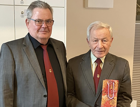Karsten Schmidt und Adolf Bretfeld (Foto: Andreas Schettler)
